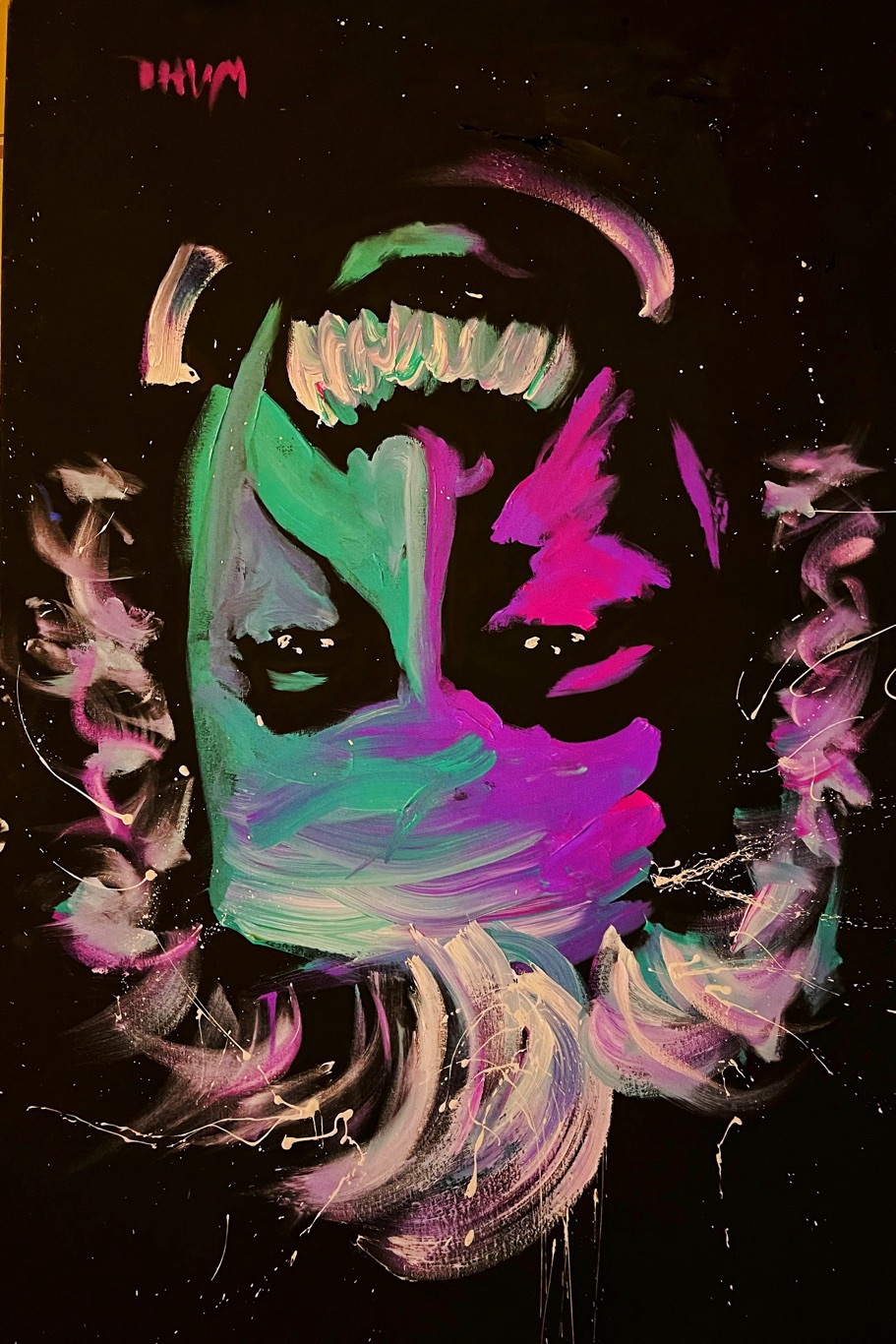When the Canvas Is Still Upside Down